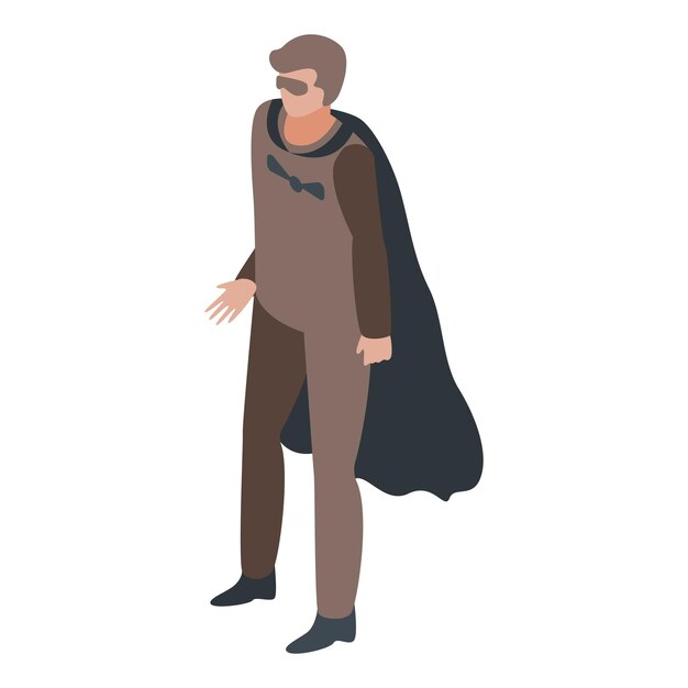 Premium Vector Bat superhero icon Isometric of bat superhero vector