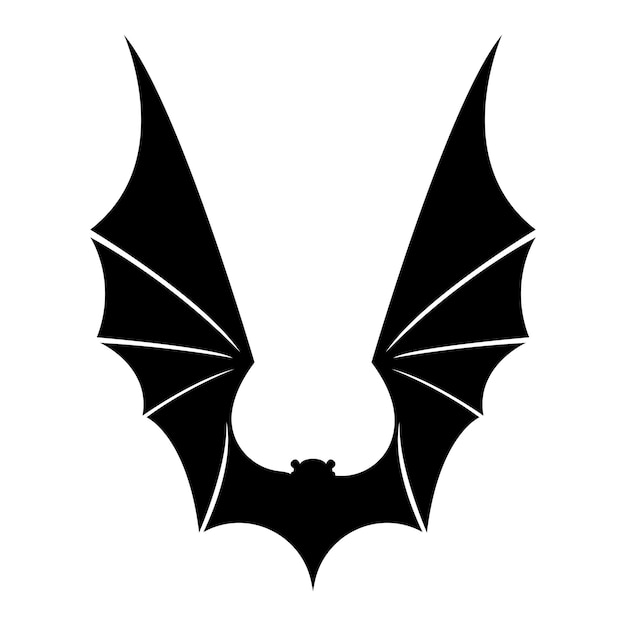 Bat vector icon logo template