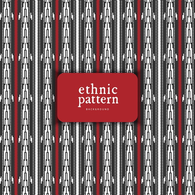 Bataknese Pattern Indonesian Tenun ethnic pattern design for background