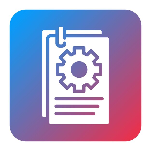 batch processing icon vector image can be used for order fulfilment