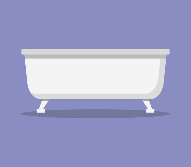 Vector bath tub