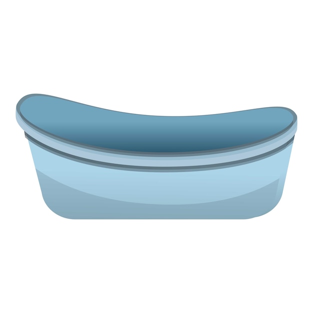 Иконка ванны Мультфильм векторной иконки ванны для веб-дизайна изолирован на белом фоне