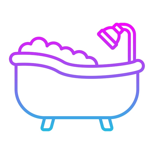 벡터 bathtub icon