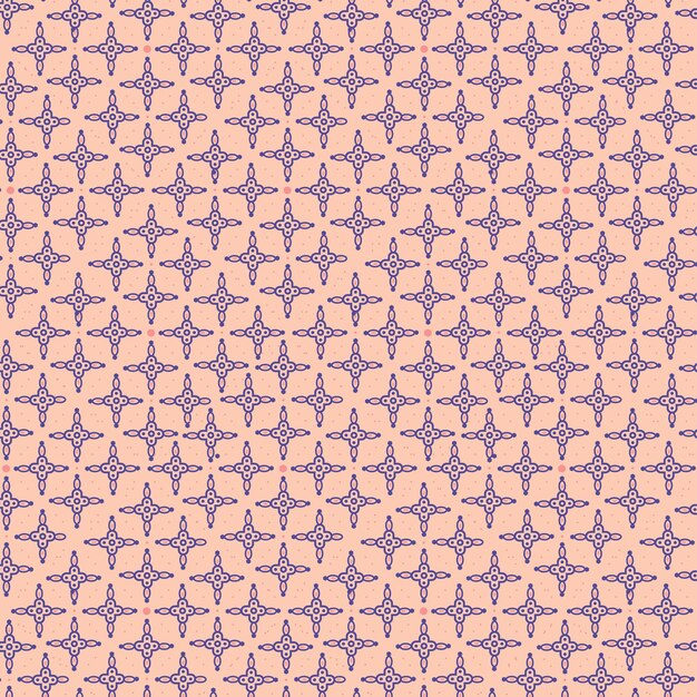 Batik Geometri Pattern Vector