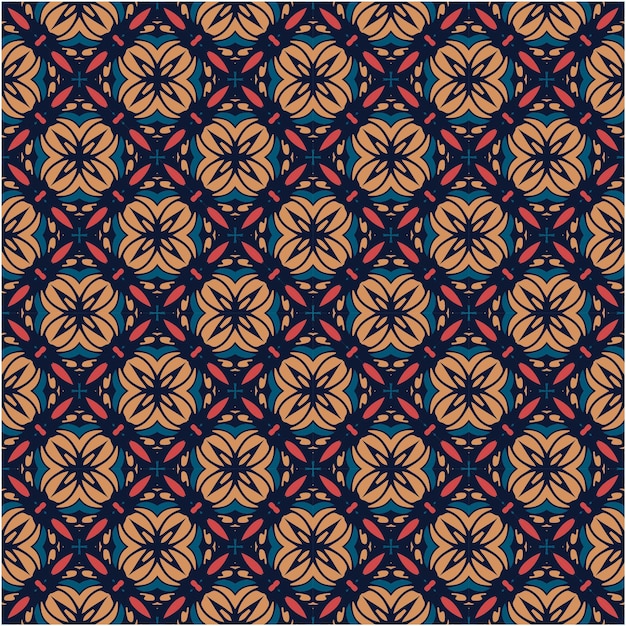 Batik motif pattern background abstract style