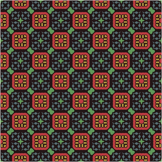 Batik motif pattern background abstract style