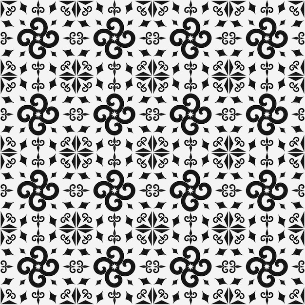 Batik motif seamless pattern