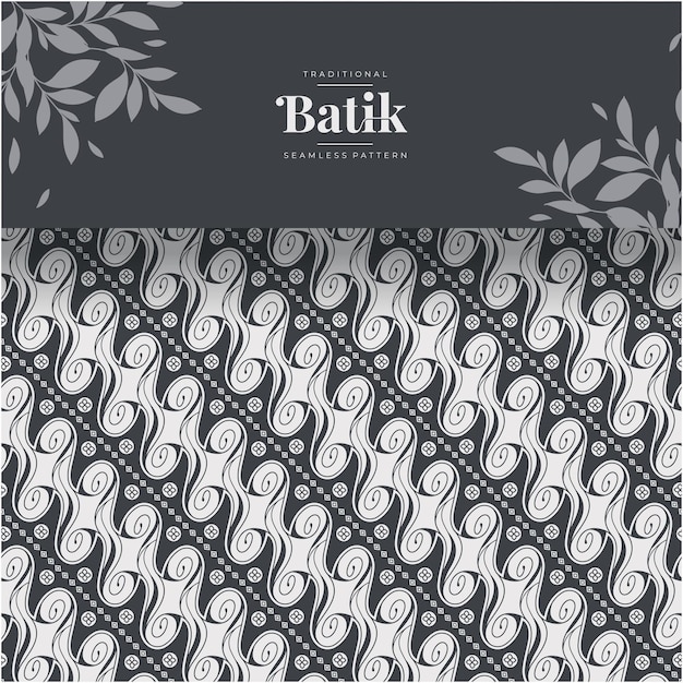 batik naadloze patroon kunst illustratie