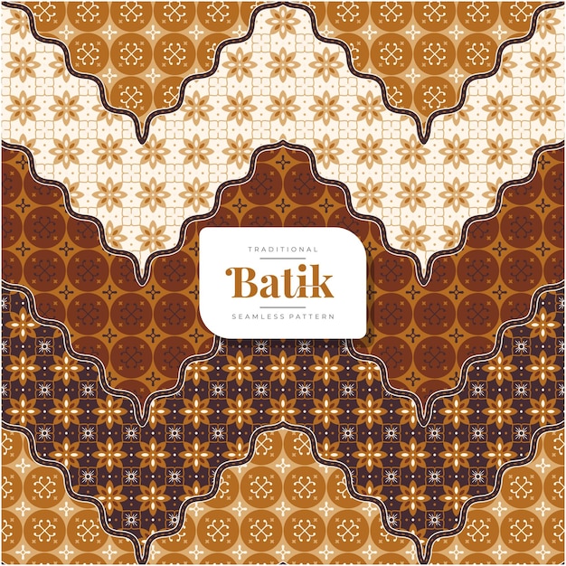 Batik ornament seamless pattern 13