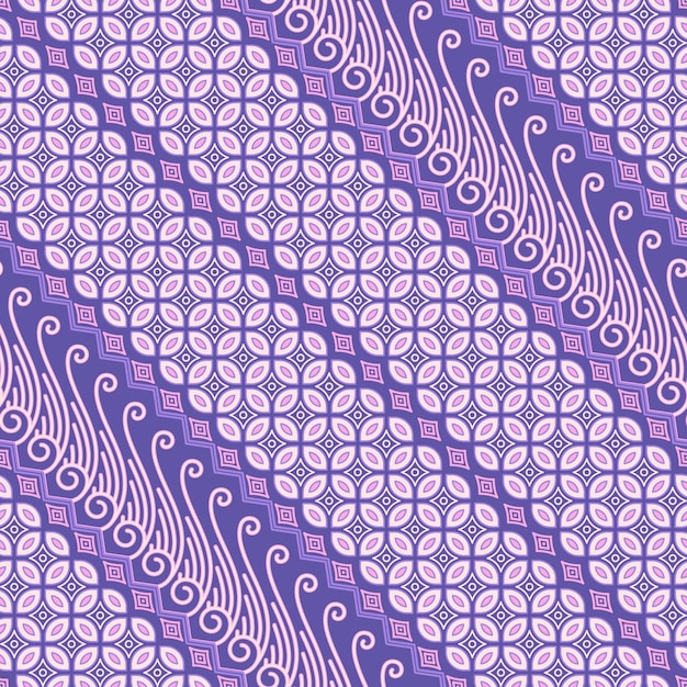 Vector batik pattern 102