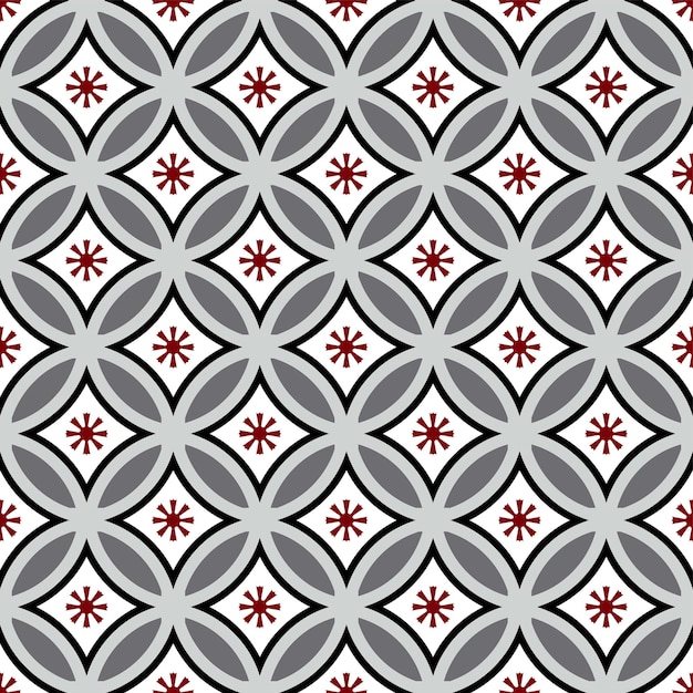 Batik pattern seamless vector