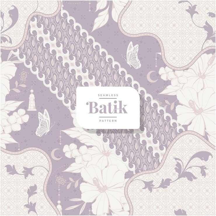 Vector batik seamless pattern 11