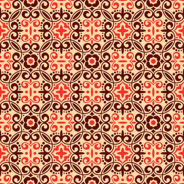 Batik style pattern for background