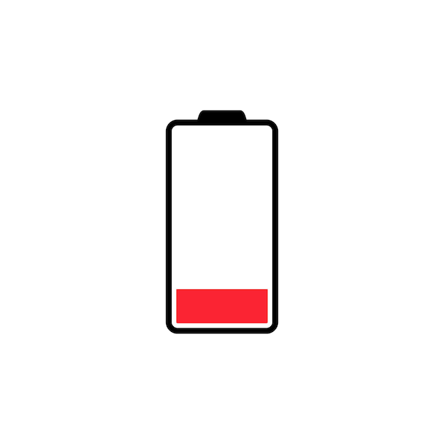 Batterij Power Indicator Pictogram Vector