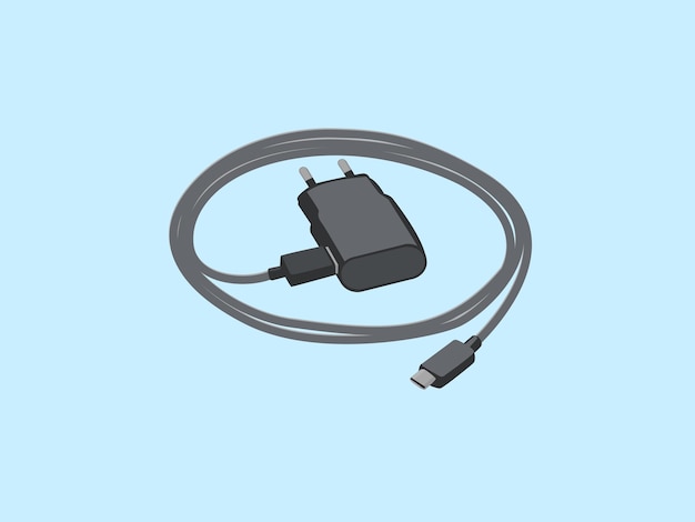 Vettore caricabatterie usb carica adattatore per elettronica mobile