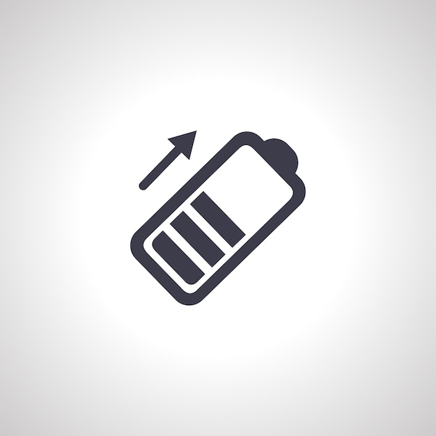 battery charging icon battery isolated icon