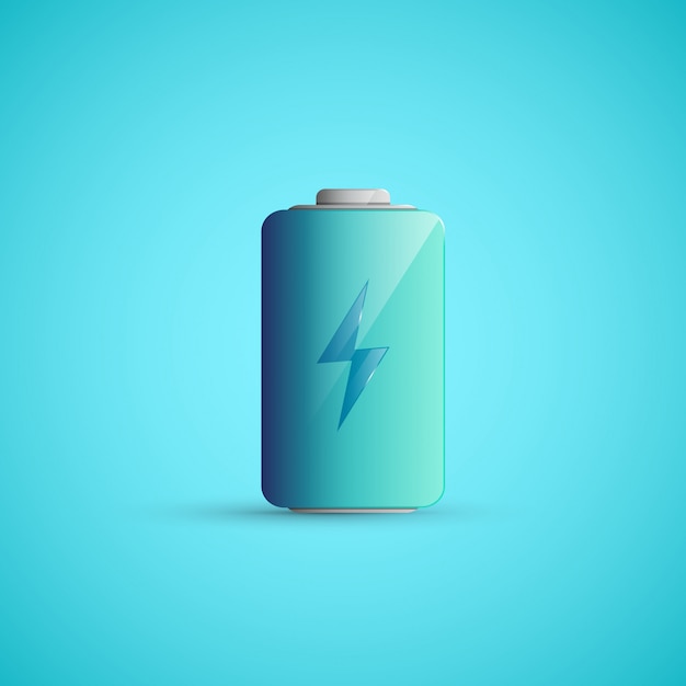 Icona della batteria illustrazione.