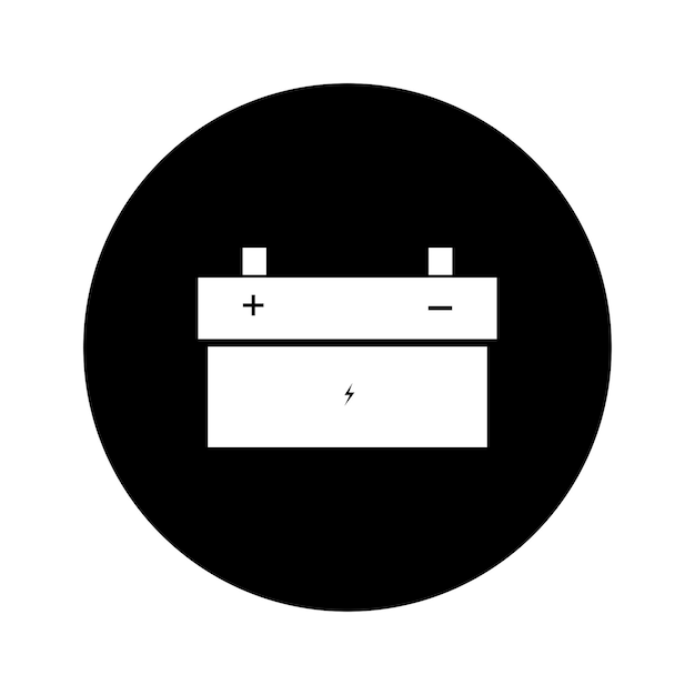 Логотип значка батареи