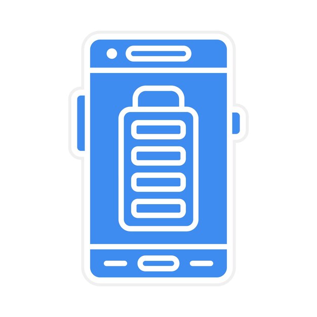 Battery icon vector afbeelding Kan worden gebruikt voor Mobile App Development