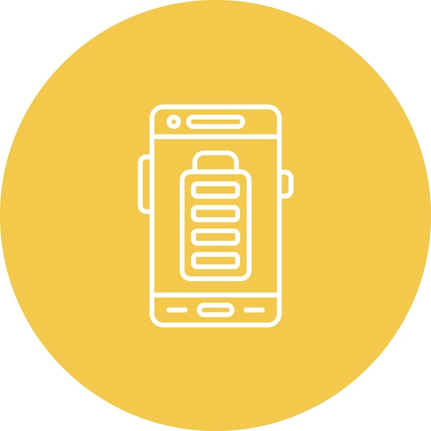 Battery icon vector afbeelding Kan worden gebruikt voor Mobile App Development