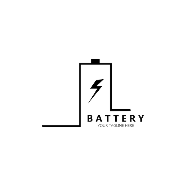 Battery icon vector illustration template logo design