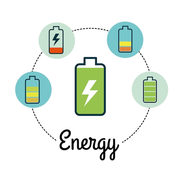 battery power electric digital charge