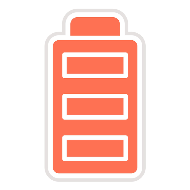 Battery Vector Icon Design Illustration