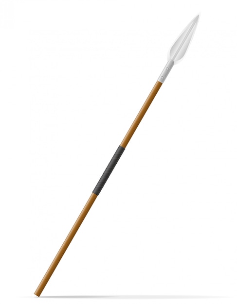 Battle spear medieval 