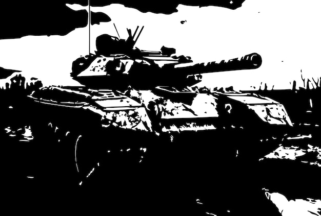 Vector battlefield relics grunge tanks textuur