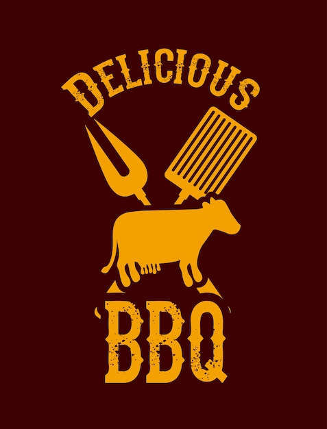 Vector bbq design