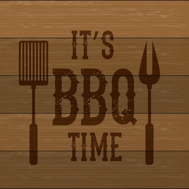 Vector bbq design