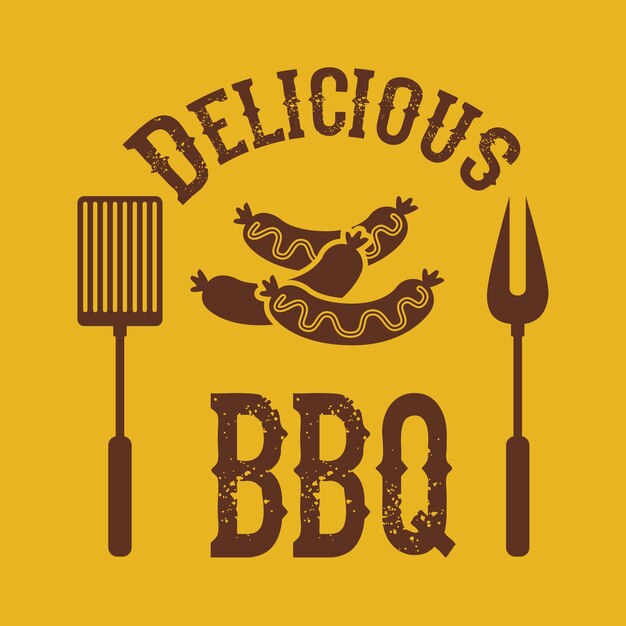 Vector bbq design