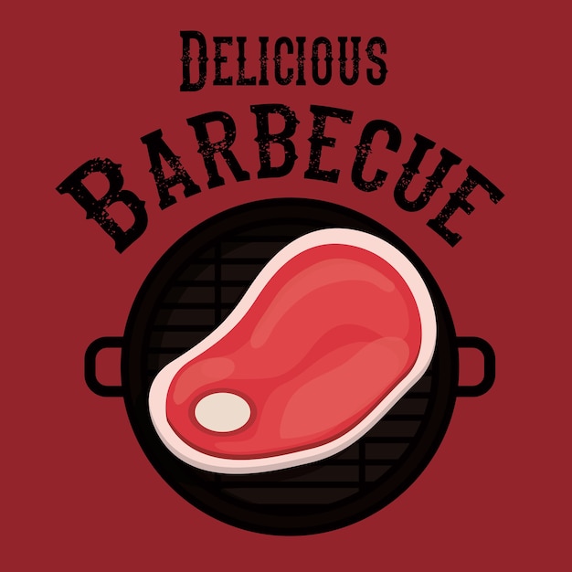 Vector bbq design