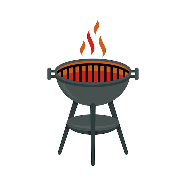 Illustrazione vettoriale barbecue grill