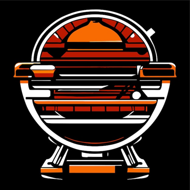 Bbq grill vector