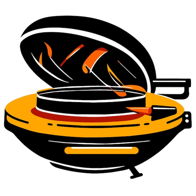 Bbq grill vector