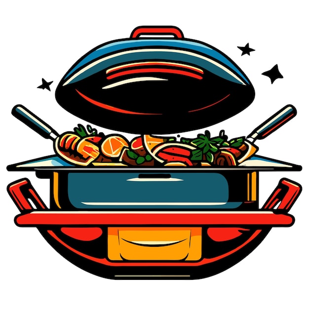 Bbq grill vector