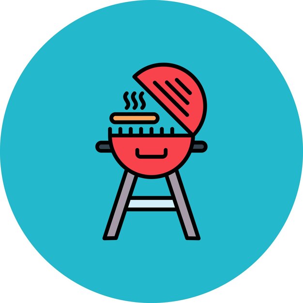 Vector bbq icon