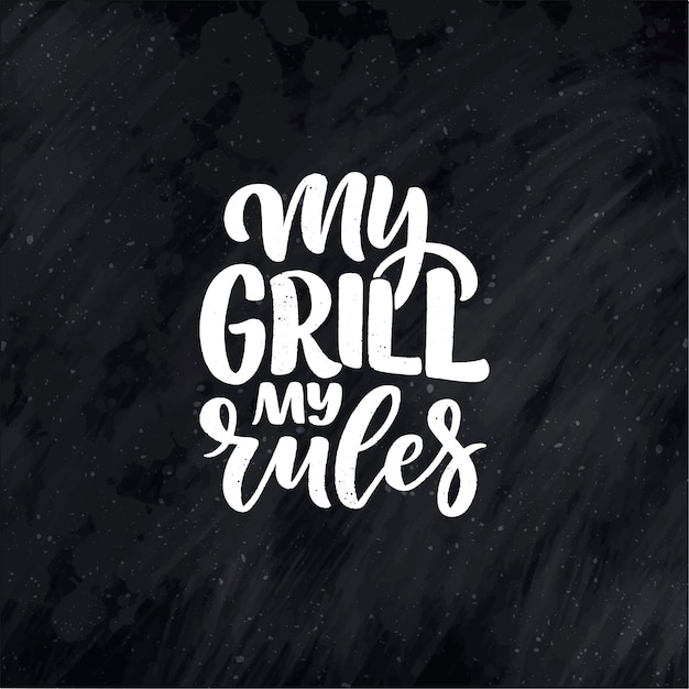 Bbq leuke slogan, geweldig ontwerp voor elk doel.