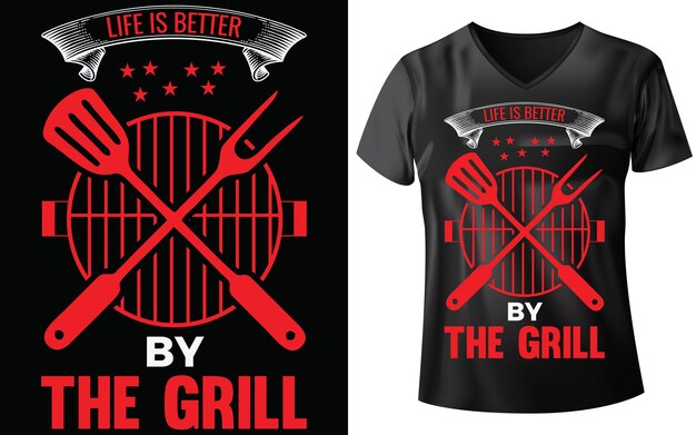 BBQ PARTY TSHIRT DESIGN