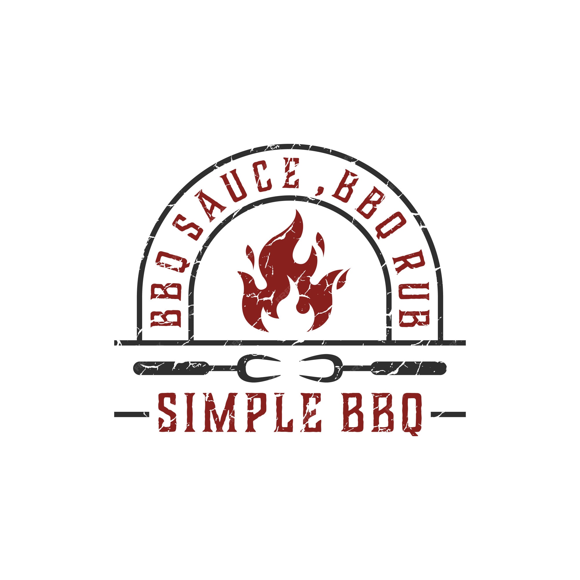 southern bbq clipart template