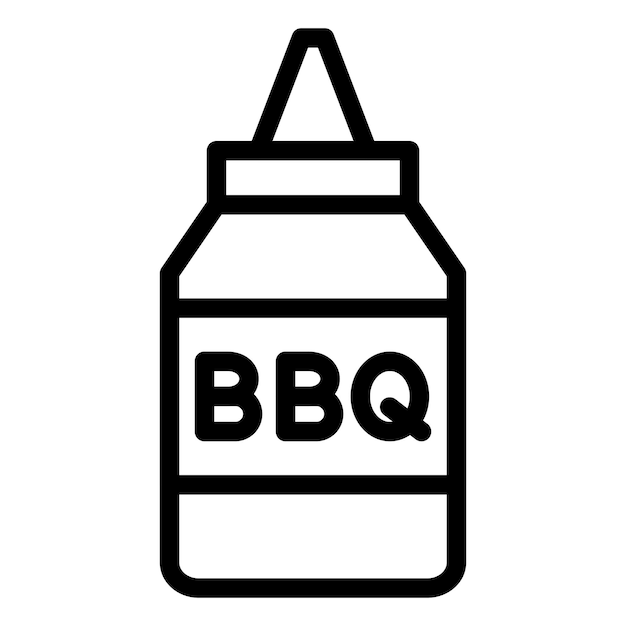 Bbq Sauce Icon Style