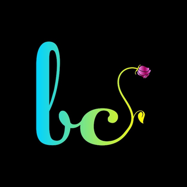 BC Monogram-logotype voor feest, sieraden, bruiloft, wenskaart, uitnodiging Vectorsjabloon