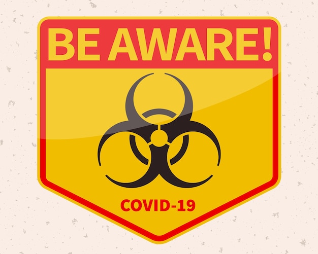 Будьте в курсе знака коронавируса
