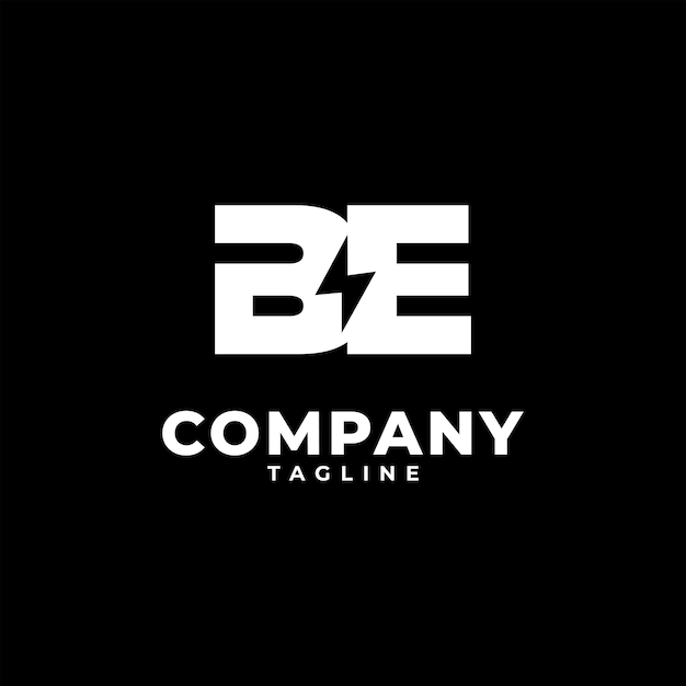 BE Electric Supply Company Logo Ontwerp