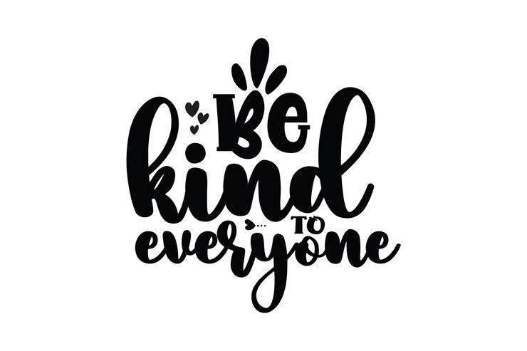 Vector be kind to everyone