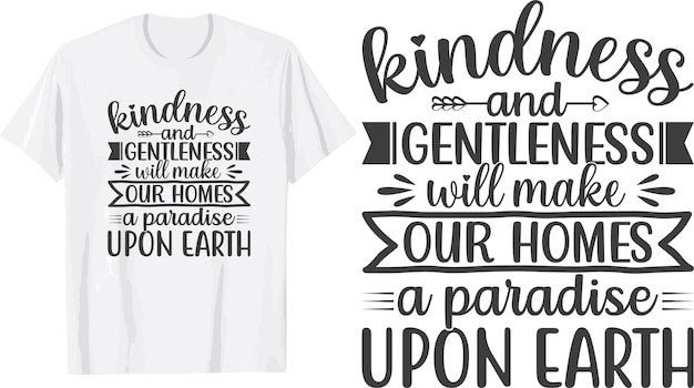 Be kind t shirt design