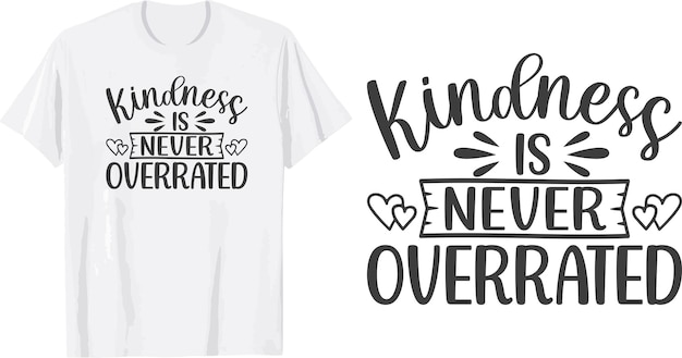 Be kind t shirt design