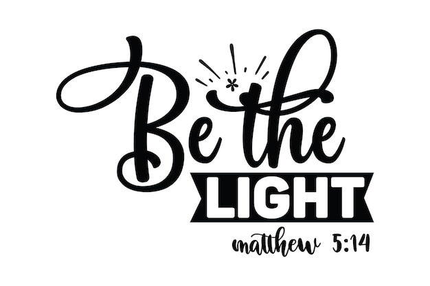 Be the Light svg