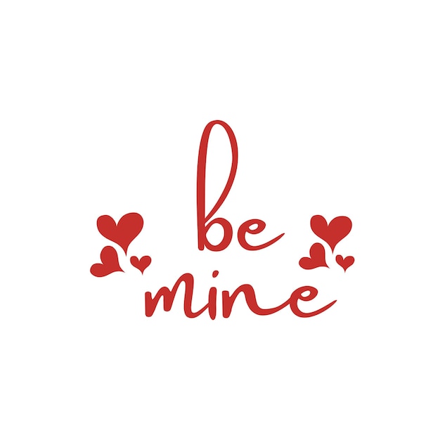 be mine valentines day card